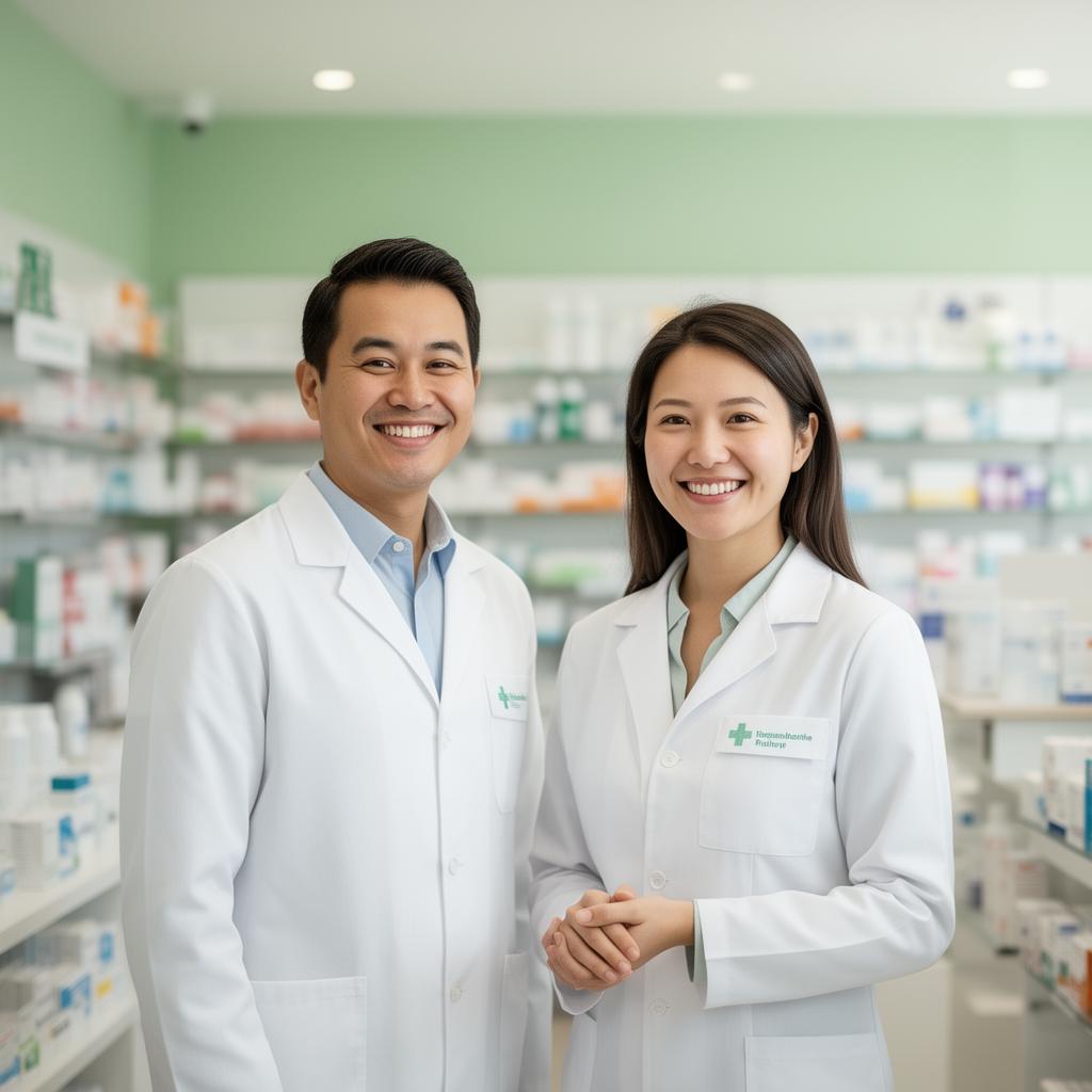 L'équipe de la Pharmacie de Puygouzon